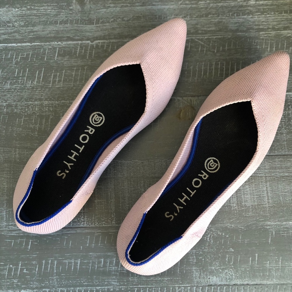 Rothys- Petal Pink Point